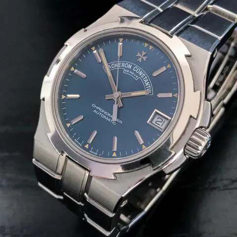 Vacheron Constantin Overseas 42050 35mm Stainless steel Blue