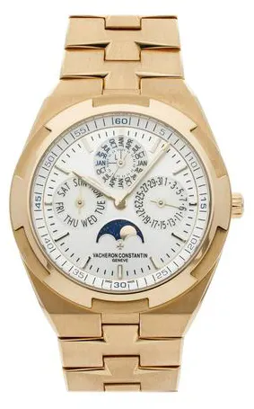 Vacheron Constantin Overseas 4300V/120R-B064 42mm Rose gold Silver