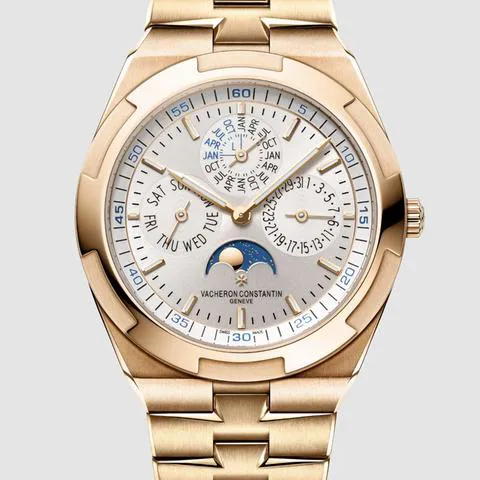 Vacheron Constantin Overseas 4300V/120R-B064 41.5mm Rose gold Silver