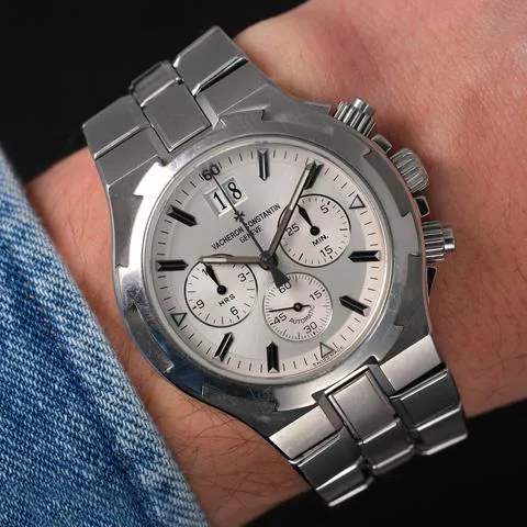 Vacheron Constantin Overseas Chronograph 49140 40mm Stainless steel Silver