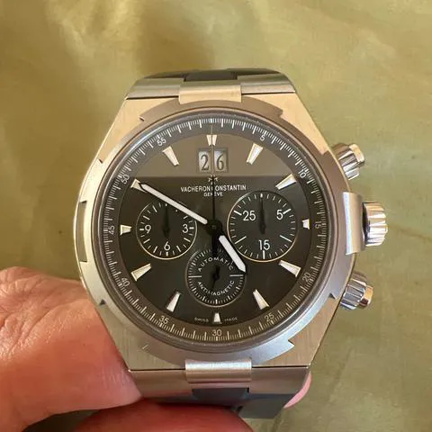 Vacheron Constantin Overseas Chronograph 49150/000W-9501 42mm Stainless steel Gray 8