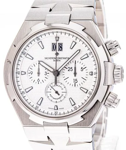 Vacheron Constantin Overseas Chronograph 49150/B01A-9095 42mm Stainless steel Silver