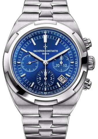 Vacheron Constantin Overseas Chronograph 5500V/110A-B148 42.5mm Stainless steel Blue