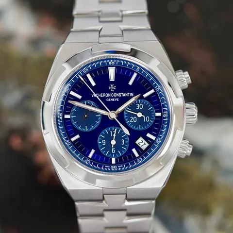 Vacheron Constantin Overseas Chronograph 5500V/110A-B148 42.5mm Stainless steel Blue