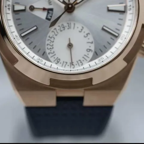 Vacheron Constantin Overseas Dual Time 7900V/000R-B336 41mm Rose gold Silver