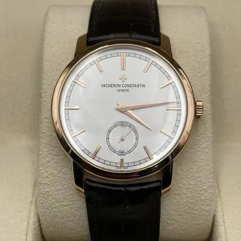 Vacheron Constantin Traditionnelle 82172/000R-9382 38mm Rose gold Silver