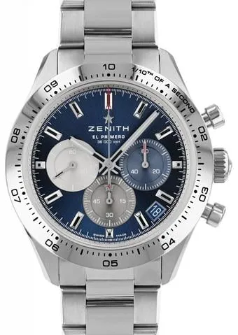 Zenith Chronomaster 03.3114.3600/51.M3100 41mm Stainless steel Blue