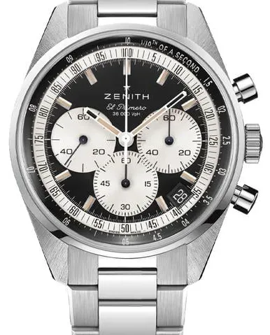 Zenith Chronomaster Original 03.3200.3600/21.M3200 38mm Stainless steel Black