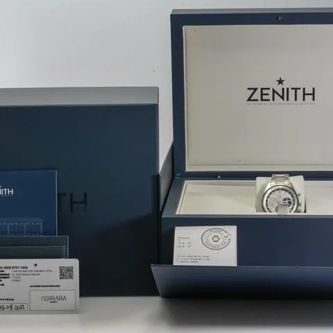 Zenith Chronomaster Original 03.3200.3600/69.M3200 38mm Stainless steel Silver 1