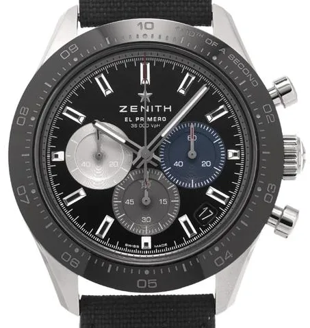 Zenith Chronomaster Sport 03.3100.3600/21.C822 41mm Stainless steel Black