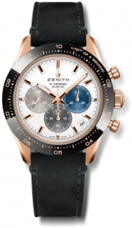 Zenith Chronomaster Sport 18.3100.3600/69.C920 41mm Rose gold Silver