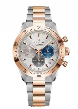 Zenith Chronomaster Sport 51.3100.3600/69.M3100 41mm Yellow gold and Stainless steel Silver