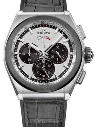 Zenith Defy 95.9005.9004/01.R582 44mm Titanium Silver