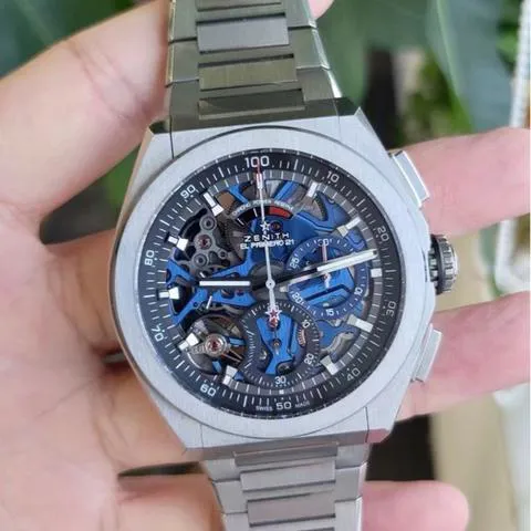 Zenith Defy El Primero 95.9002.9004/78.M9000 44mm Titanium Transparent