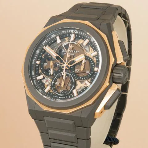 Zenith Defy Extreme 87.9100.9004/03.I001 45mm Rose gold Skeleton 2