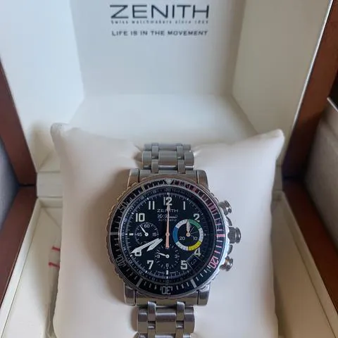 Zenith El Primero 02.0480.405 40mm Stainless steel Black 6