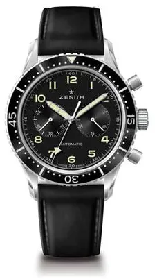 Zenith Pilot 03.2240.4069/21.C774 43mm Stainless steel Black