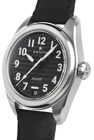 Zenith Pilot 03.4000.3620/21.I001 40mm Stainless steel Black 3