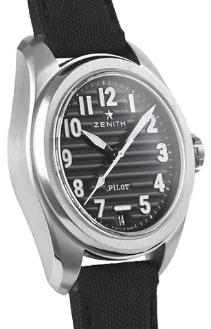 Zenith Pilot 03.4000.3620/21.I001 40mm Stainless steel Black 1