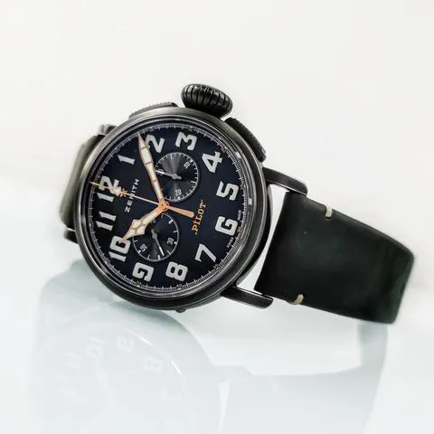 Zenith Pilot 11.2432.4069/21.C900 45mm Stainless steel Black 4