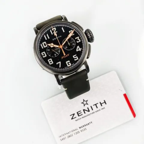 Zenith Pilot 11.2432.4069/21.C900 45mm Stainless steel Black 5