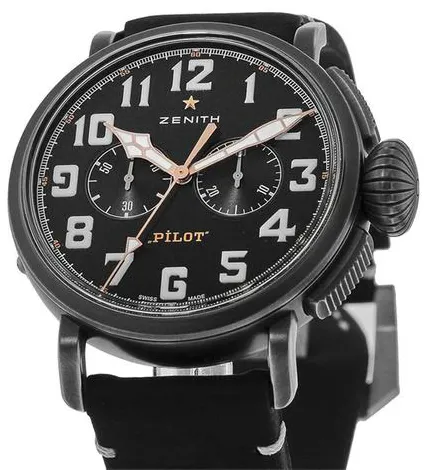 Zenith Pilot 11.2432.4069/21.C900 45mm Bronze Black 2