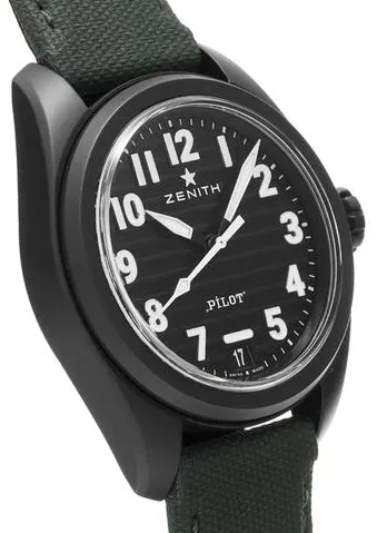 Zenith Pilot 49.4000.3620/21.I001 40mm Black ceramic Black 2