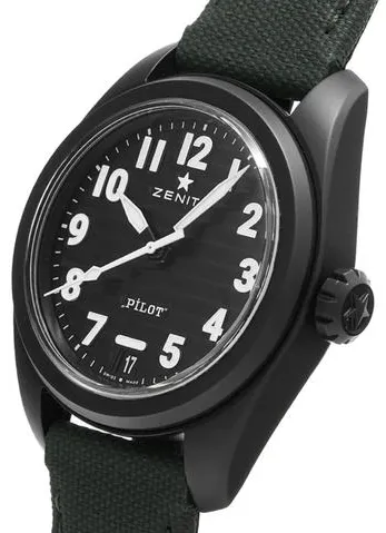 Zenith Pilot 49.4000.3620/21.I001 40mm Black ceramic Black 1