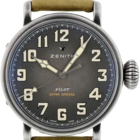 Zenith Pilot 11.1940.679/91.C807 40mm Stainless steel Gray