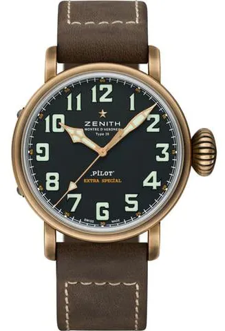 Zenith Pilot 29.2430.679/21.C753 45mm Bronze Black