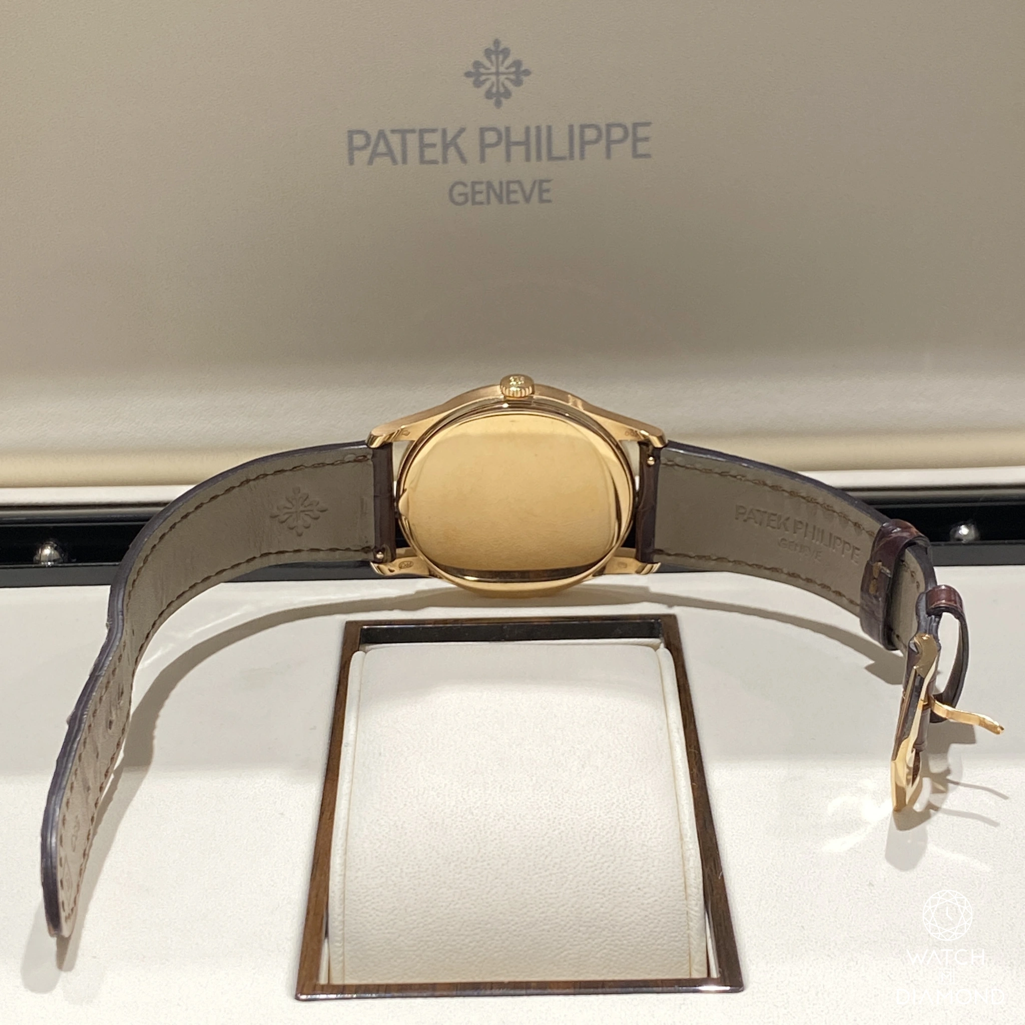 Patek Philippe Calatrava 5196R 37mm Oro rosa Silver 7