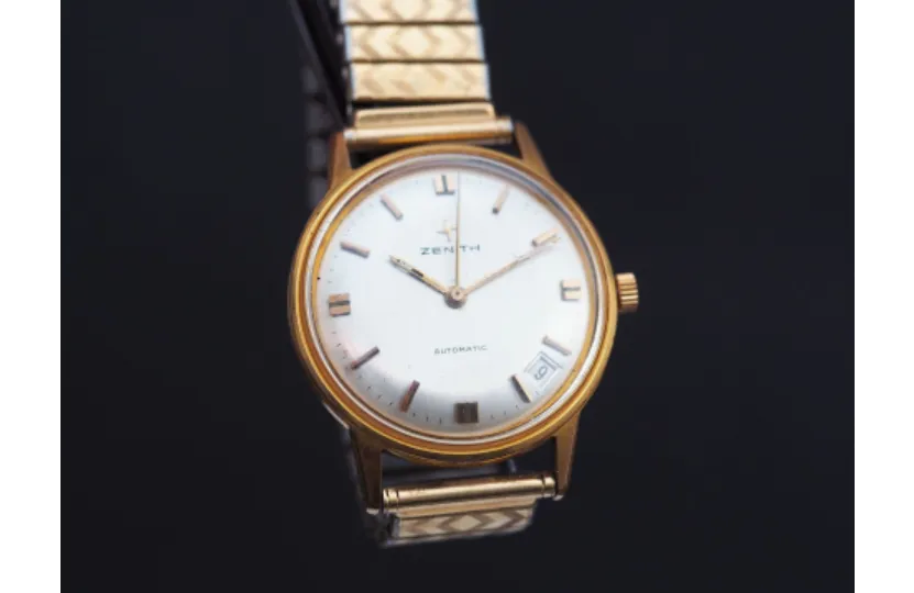 Zenith 34mm Gold-plated Silver