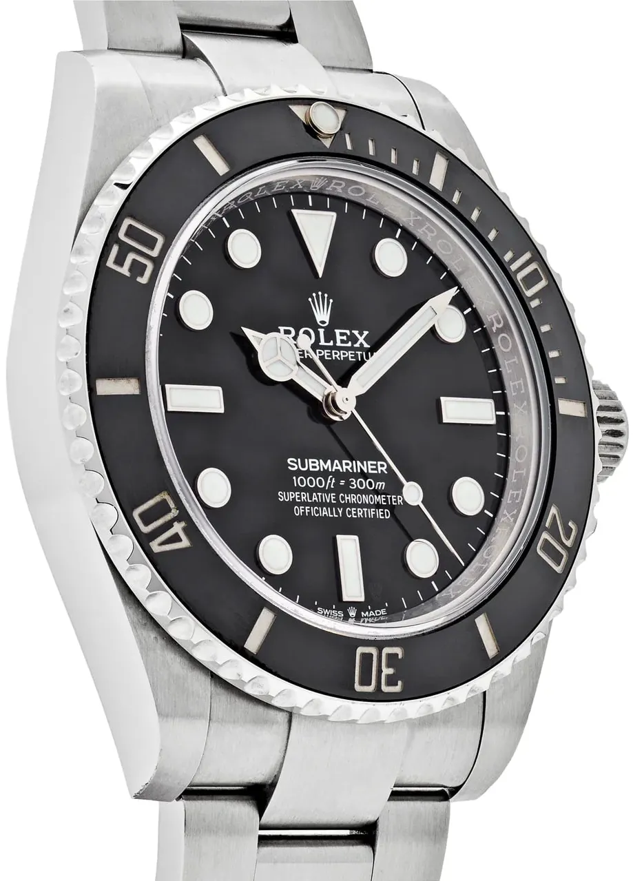 Rolex Submariner 124060-0001 41mm Oystersteel Black 2