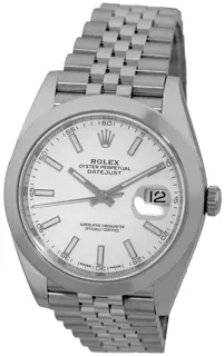 Rolex Datejust 126300-0006 Stainless steel White