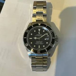 Rolex Submariner 16610 Stainless steel Black