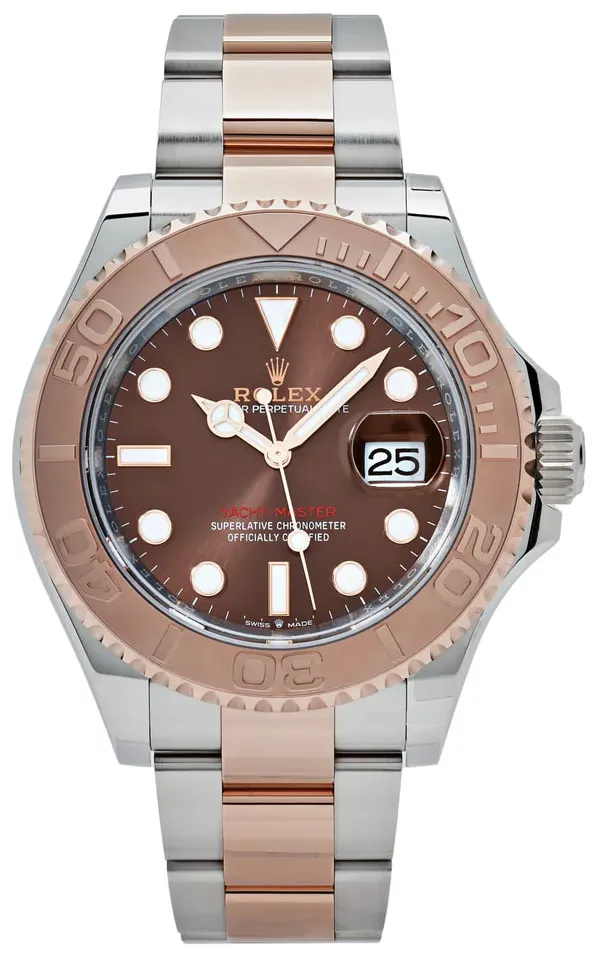 Rolex Yacht-Master 126621-0001 40mm Oystersteel and Everose gold Brown