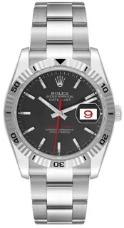 Rolex Datejust Turn-O-Graph 116264 Stainless steel Black