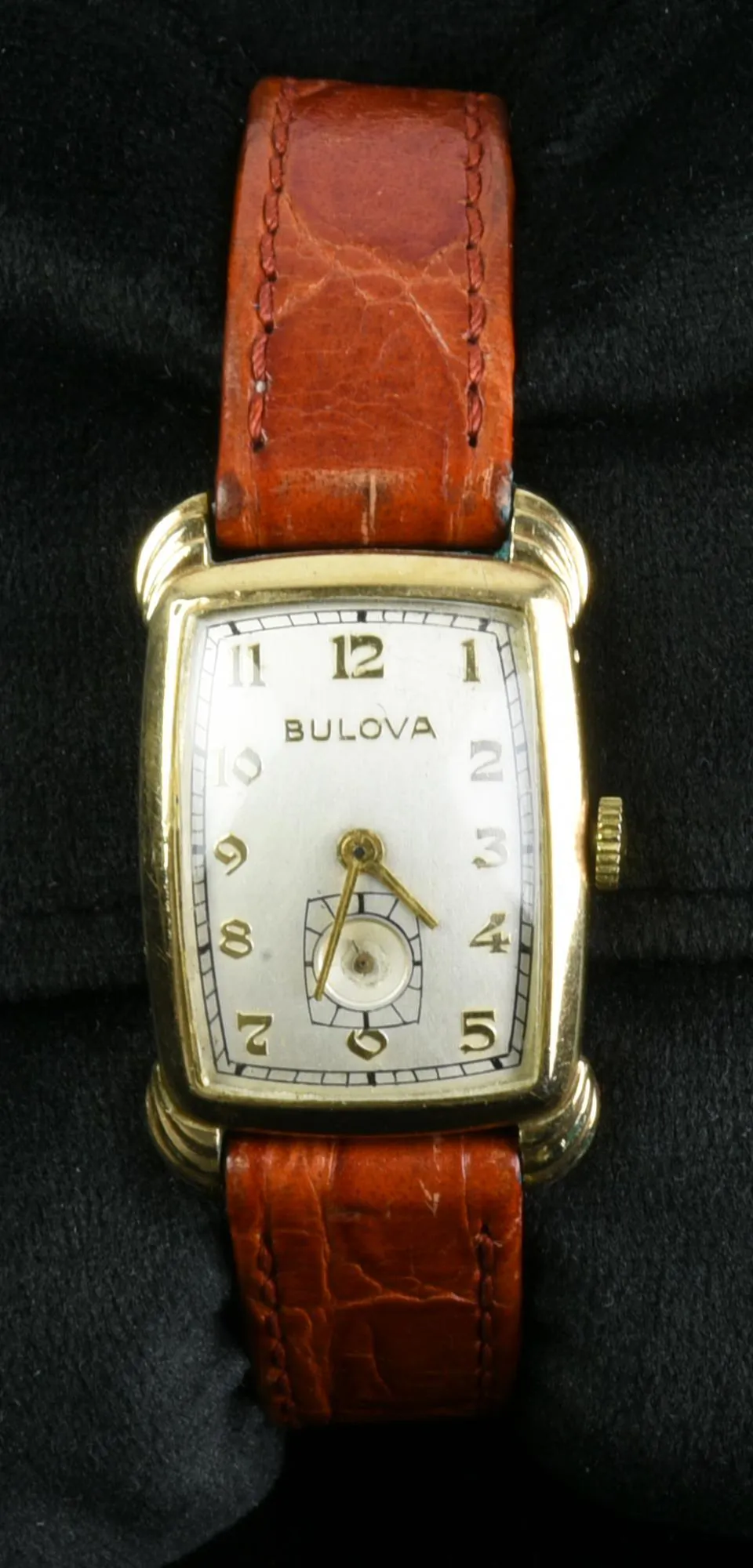 Bulova 90268378 34mm Gold-plated Silver