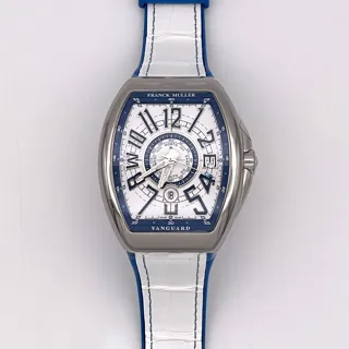 Franck Muller Vanguard V45YTSCDTMMARACAC Stainless steel White