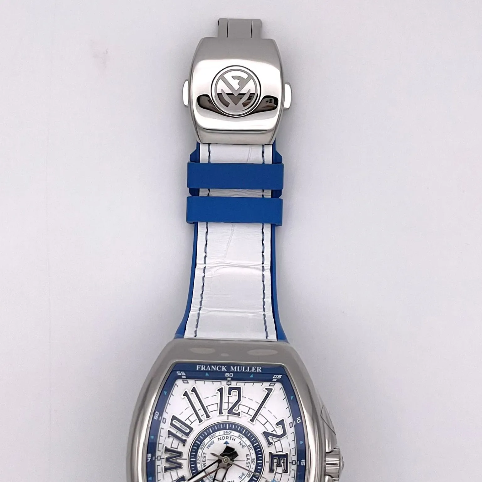 Franck Muller Vanguard V45YTSCDTMMARACAC 45mm Stainless steel White 5