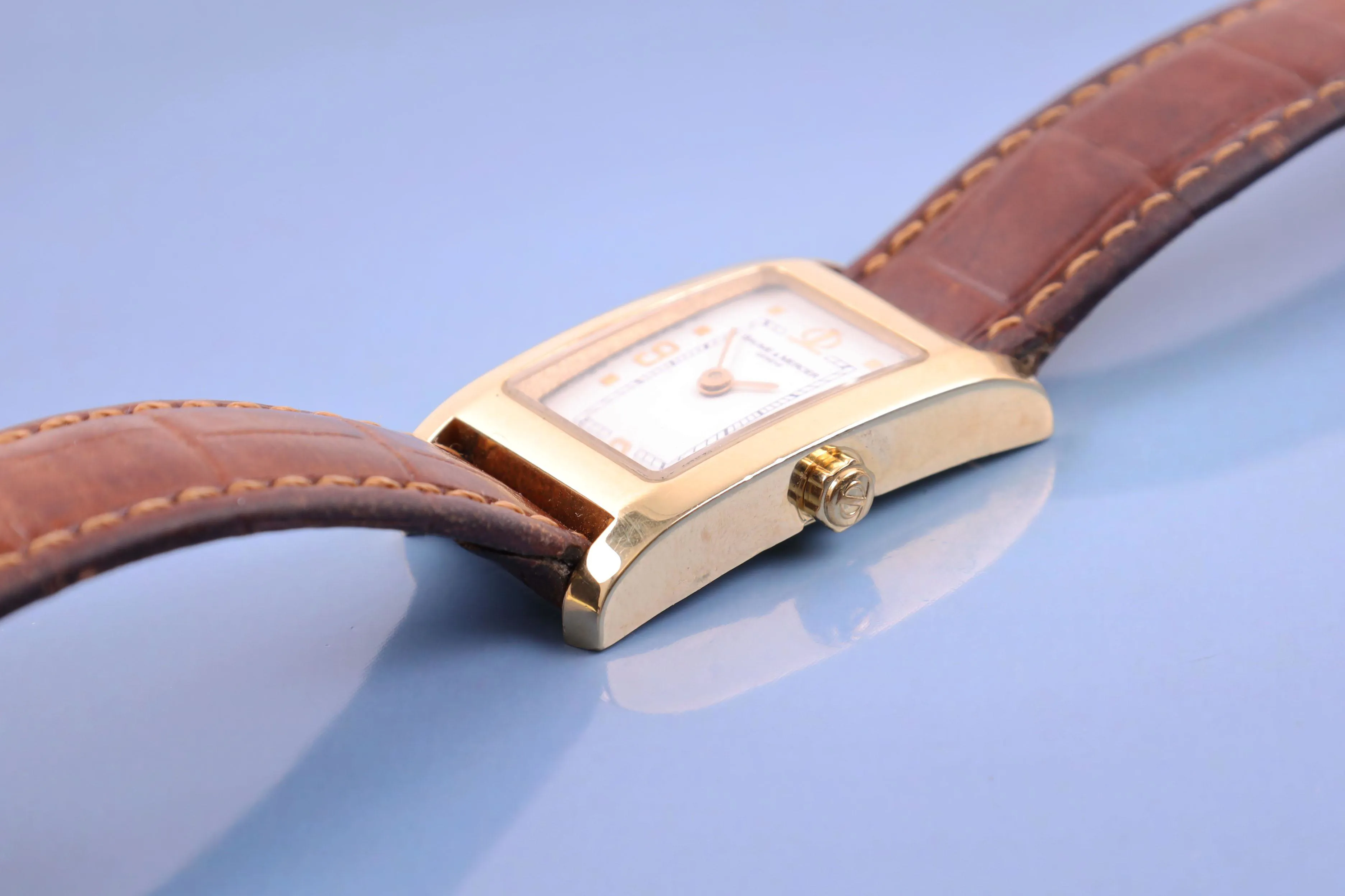 Baume & Mercier 22mm Yellow gold White 2