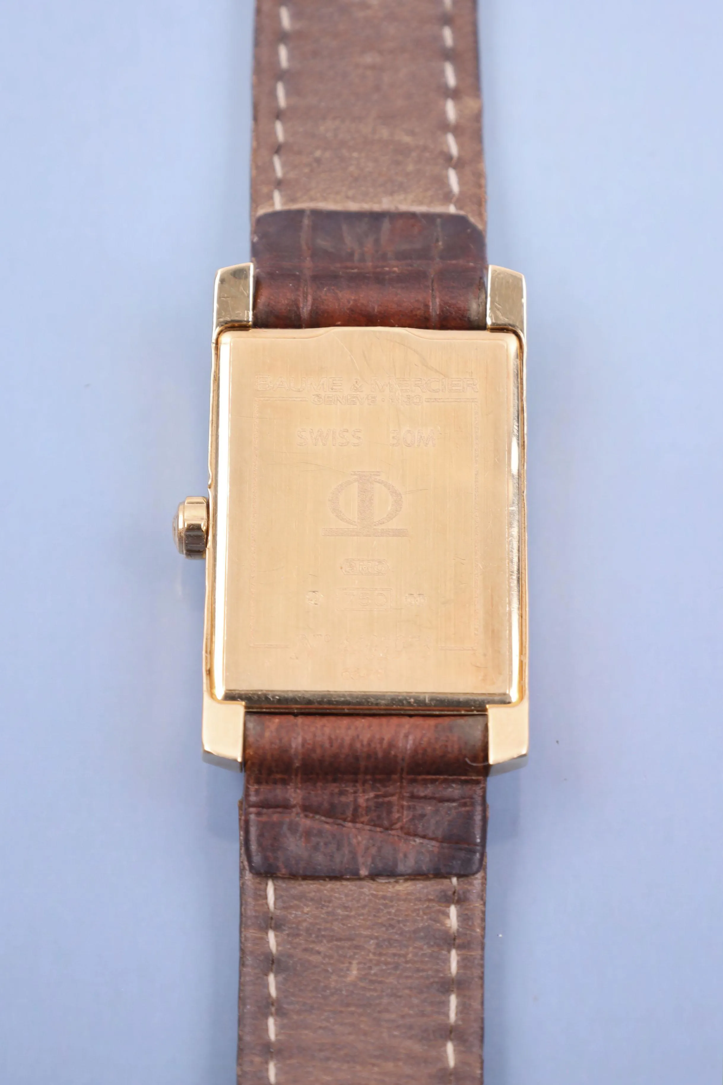 Baume & Mercier 22mm Yellow gold White 3