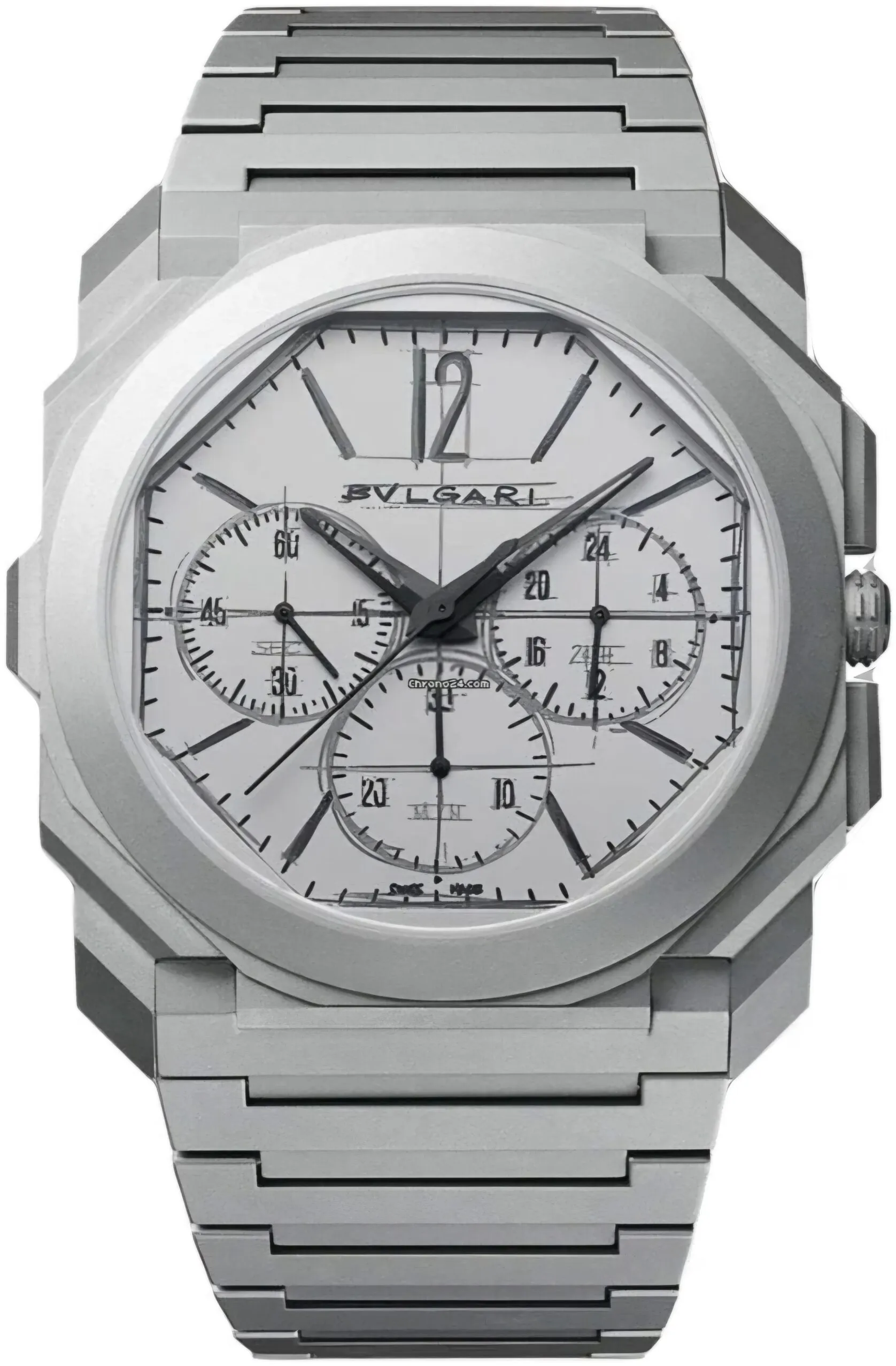 Bulgari Octo Finissimo 103673 42mm Acier gris