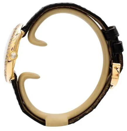 Cartier Baignoire 866044 22.5mm Yellow gold White 3