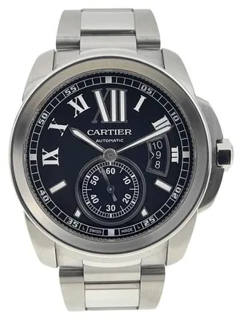 Cartier Calibre de Cartier 3389 42mm Stainless steel Black