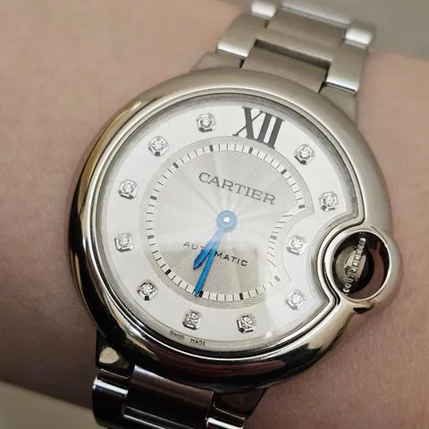 Cartier Ballon Bleu 3489 33mm Stainless steel