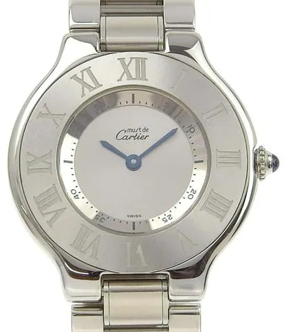 Cartier 21 Must de Cartier 1330 Stainless steel Silver