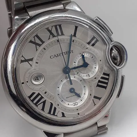 Cartier Ballon Bleu 44mm 3109 44mm Stainless steel Silver