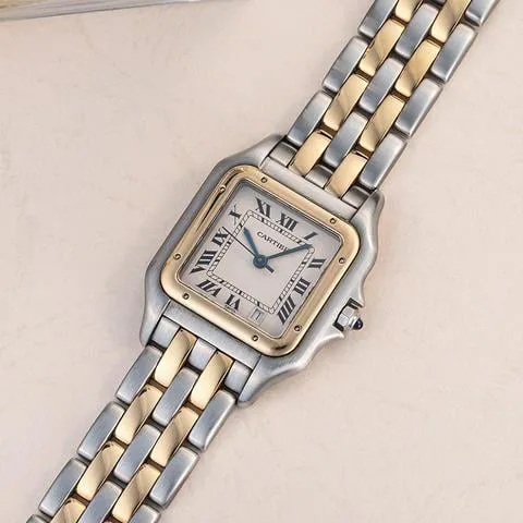 Cartier Panthère 183949 27mm Yellow gold and stainless steel White