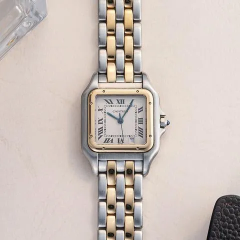 Cartier Panthère 183949 27mm Yellow gold and stainless steel White 3